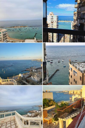 شقه فى ميامى بالاسكندريه مطله على البحر